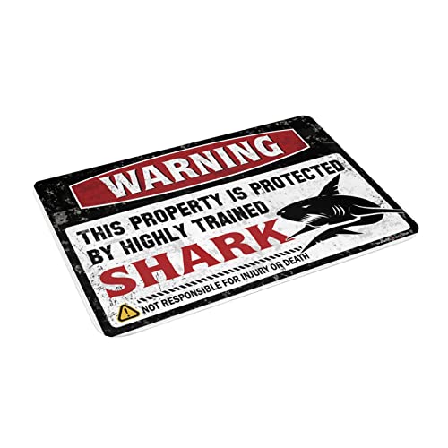 Shark Paillasson Cadeau Idéal Crémaillère Déco Piscine