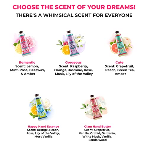 Ariul Tell Me Your Wish Hand Cream Set - A Perfect Hand Cream With 3 Different Textures, Creamy, Lightweight & Silky Formula, Great Hand Cream Gift Set For Your Loved Ones, Travel Size Set 5 Pcs (Fresh Herb, Vanilla, Floral, Candy, Rose) #TOP5