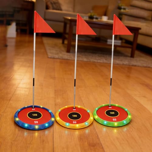 Activités en intérieur et en extérieur avec ce kit complet de jouets de sport golf - 3