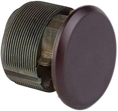 Rockwell Security Mortise Dummy Cylinder in Bronze Finish