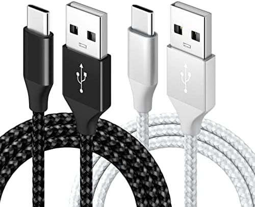JINHEZO Controller Charger Charging Cable for PS5 /for Xbox Series X/for Xbox Series S Controller, Replacement USB C Cord Nylon Braided Type-C Ports Accessories for Nintendo Switch 10 Feet