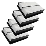 4 Pack Engine Air Filter CA9898 Replacement for Mazda 3 5 2004 2005 2006 2007 2008 2009 2010 2011