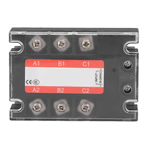 Relais statique triphasé SSR 100A anti-arc pour moteur et chauffage