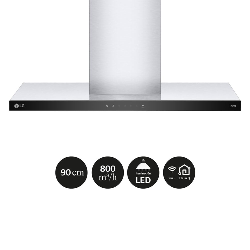 LG Campana Convencional HCEZ3626S Plateado