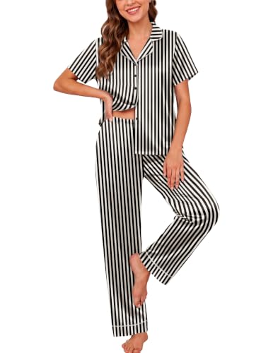 Women's Silk Pajama Sets - image 1