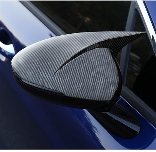 Couvercle de rétroviseur pour KIA K5 Optima 2020 2021 en ABS style carbone