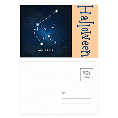 Lot de 20 cartes postales Verseau zodiaque astrologie astrologique