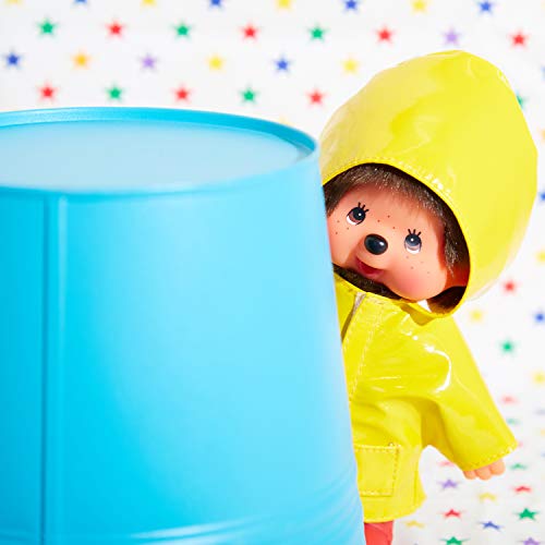 Bandai Monchhichi - Ciré Iconique Jaune 20 cm