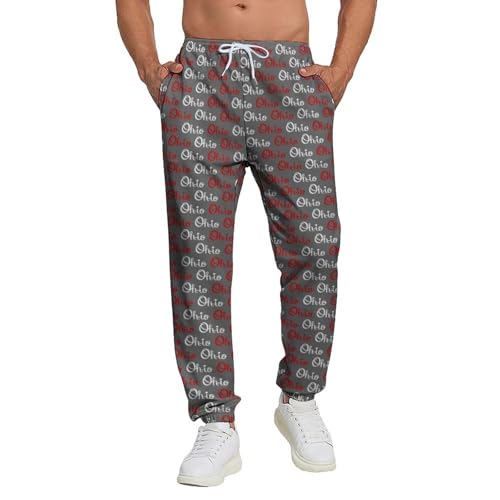 Sweatpants for Men 3D Printed Joggers Pant Drawstring Sports Pants Joggers