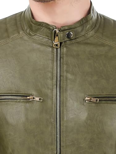 Image of Leather Retail Men Casual Jacket