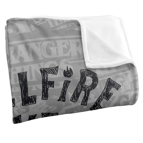 Hellfire Club Stranger Things plaid doux 91x147 cm pour fan - 5
