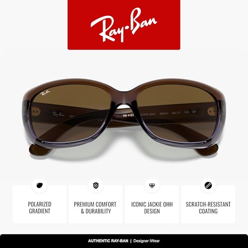 Image of Ray-Ban RB4101 Jackie Ohh Square Sunglasses for Men for Women