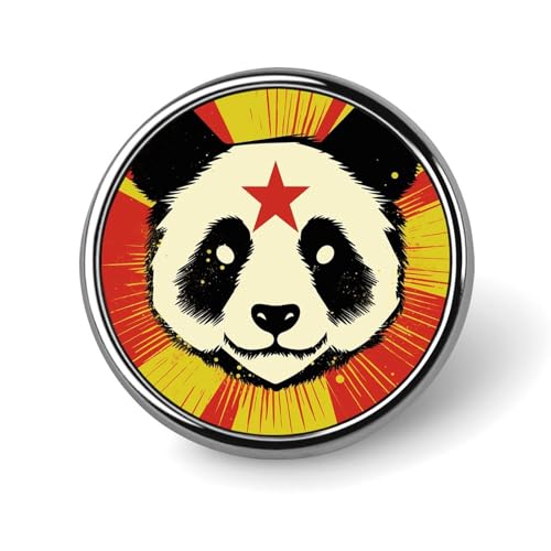 Stylish Head Printed Round Brooch: Lightweight, Durable, Stylish Wedding Accessory Ideal for Valentine's Day And Women's Day