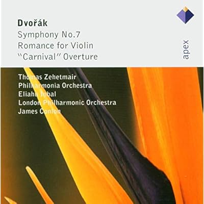 Dvor&aacute;k: Symphony No.7, Romance Op.11 & 'Carnaval' Overture