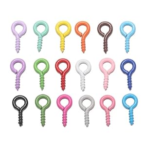 Zopseet Mini-Ösenstifte Führungsösen 300 Stück