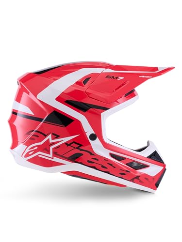 Casque Alpinestars S-M7 Deed Ece06 pour éliminer la chaleur et rouler protégé