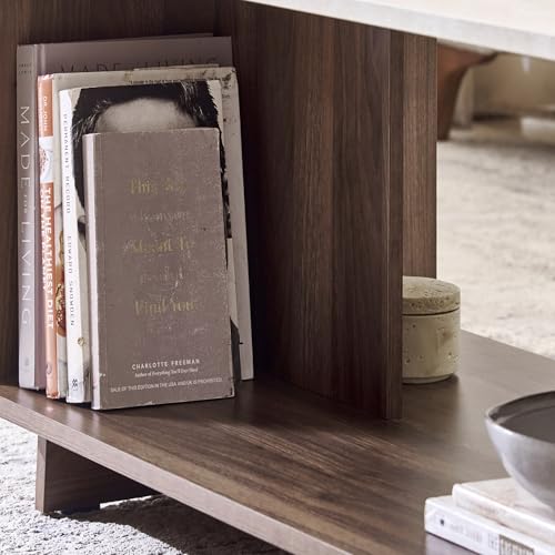 Image of Home Centre | Helios Addison | Engineered Wood | Center Table | Coffee Table | Brown | 1 Year Warranty