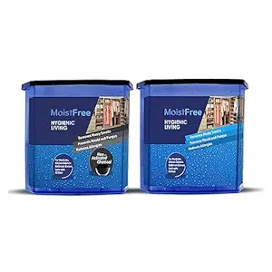 Moistfree Mixed Combo Pack Odour Buster | Refresh Every Place For for Wardrobe,Closets, Storage Compartment, Kitchen Cabinets, Cupboard, Almirah, Shoe Rack, Bathroom Uses | Pack of 2