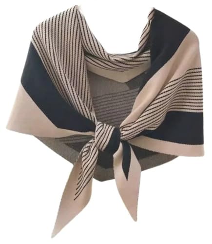 Triangle Scarf Cape Women's Knitted Shawl Wrap Fall Spring Shoulder Cape Accessories Air-conditioned Trendy 2025