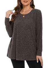 Deep Coffee Scoop Neck