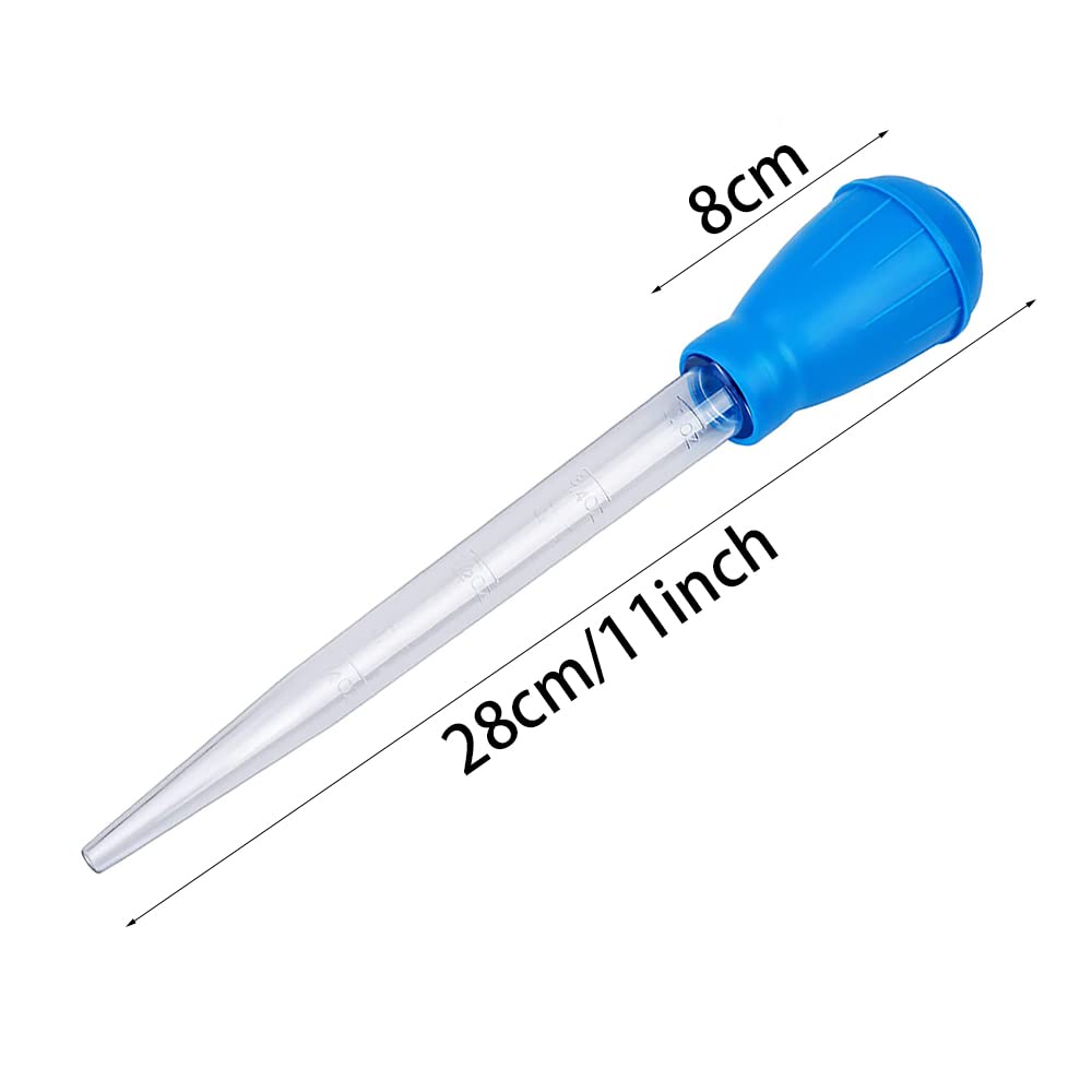 LZZEM30ml Manual Fish Tank Water Changer Fish Tank Cleaning Waste Remover Fish Tank Cleaner Coral Feeder Aquarium Gravel Clean Straw Aquarium Liquid Pipette for Aquarium Gravel Waste Clean - Image 2