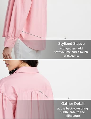 Image of Symbol Premium Women's Oversized Smart Casual Cotton Shirt (Available in Plus Sizes)