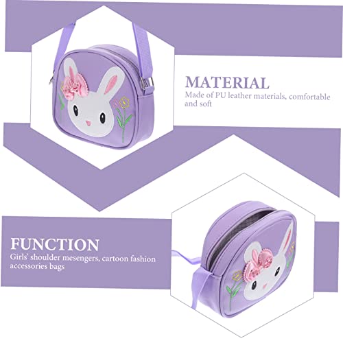 GALPADA 4 Pçs Bolsa De Aniversário Adorável Bolsa Crossbody Bolsa Infantil Para Meninas Coelho Anima
