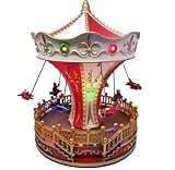 productos navideños comestibles Descripción: Carrusel con aviones perfecto para ubicar en la zona de feria de un poblado navideño.