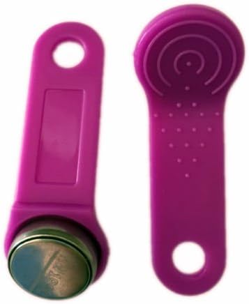 Purple Non Magnetic Ibutton / Dallas Pos Key