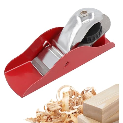 MaoNativey Mini cepilladora de Mano para carpintería, Madera compacta Ligera Ajustable manualmente Cepilladora De Madera,Compacta Y Liviana para Alisar Superficies De Madera