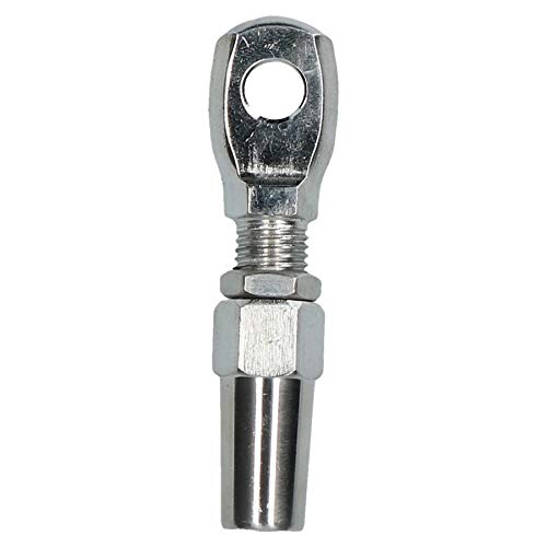 Terminal swageless pour câble 4mm en inox 316 anti-corrosion marine