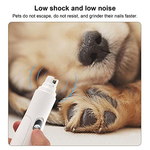 Aparador Elétrico de Unhas para Cachorros, Poderoso Moedor de Unhas para Cachorros Em Casa