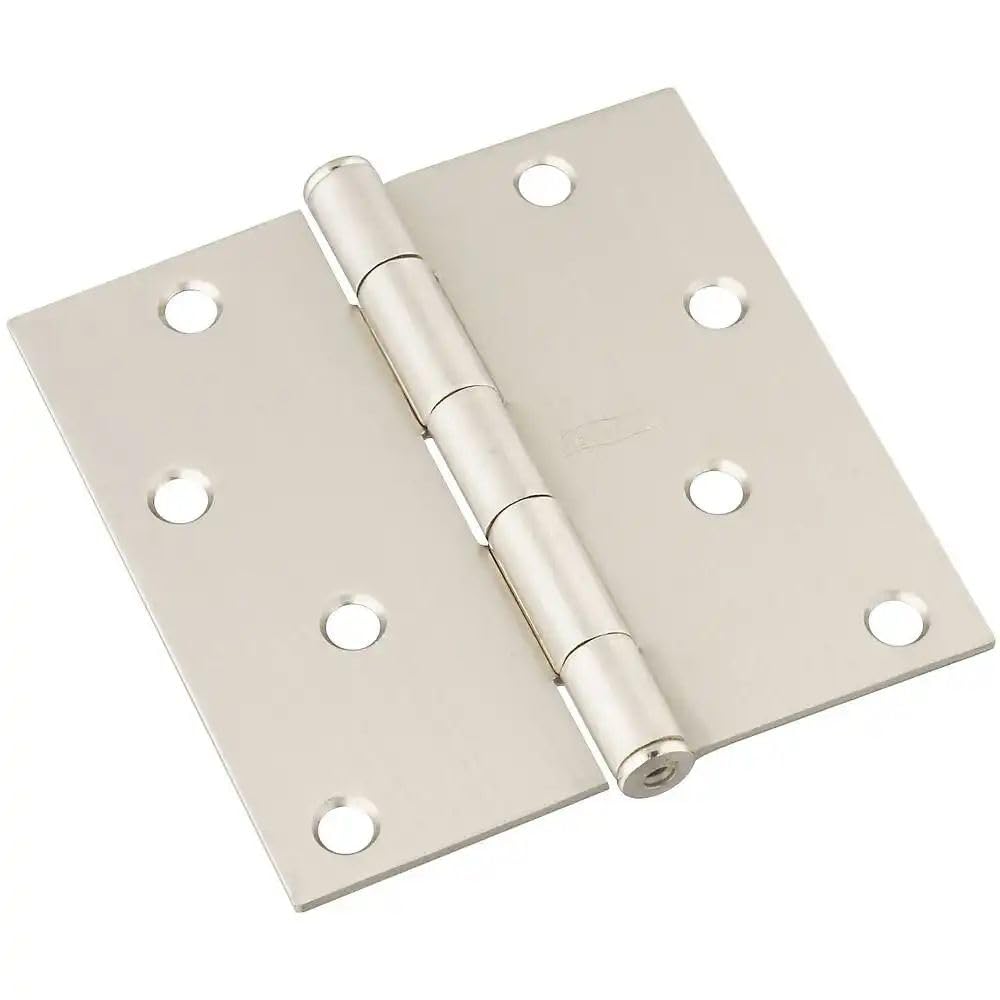 Charnière de porte National Hardware 512 nickel satiné 10,2 cm pour ouvrant en bois standard