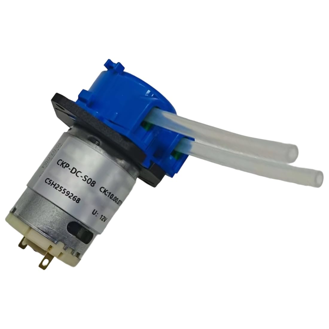 Jnchdghwa As Shown Dc 12V Micro Peristaltic Pump Small Mini Self-Priming Pump Liquid Pump Aquarium Lab Reverse Osmosis Metering
