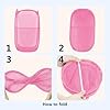 LXLOVESM Pop Up Laundry Hamper, Mesh Laundry Basket Collapsible, Foldable Hamper for Travel and Storage (Pink) #2