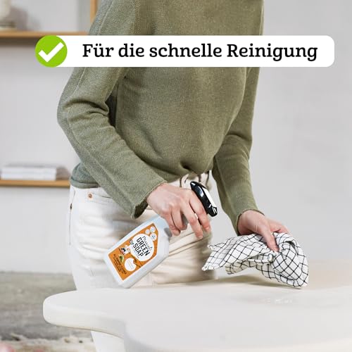 Marcel's Green Soap – Allzweckreiniger Spray Sandelholz & Kardamom – Reinigungsspray – Mikroplastikfreie Formel – Vegan – 100% recycelte Plastikflasche - Nachfüllbar – 500 ml