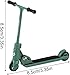 Essivox Finger Scooter Mini Two Wheel, Mini Scooters Finger Board Accessories, Tiny Trick Scooter for Party Favors, Finger Training (Green)