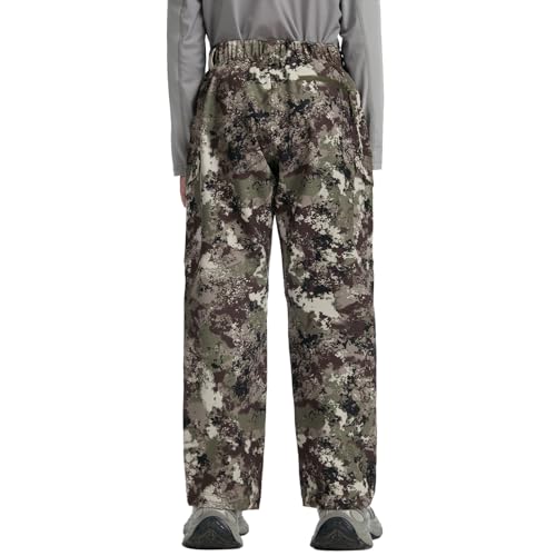 BASSDASH Invis Kid’s Youth Stretch Hunting Pants Water Resistant Breathable Camo Cargo Fishing Pant2