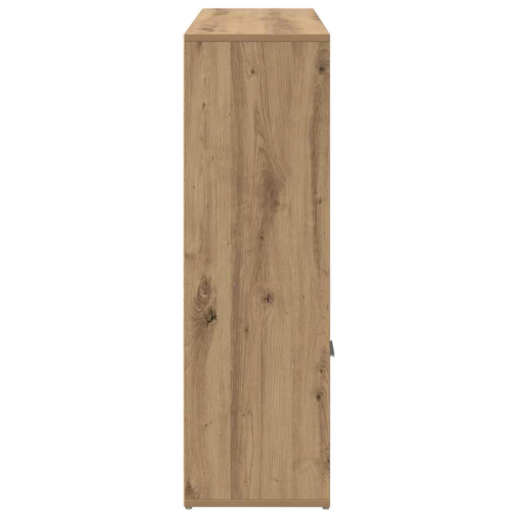 Generisch Bücherschrank Artisan-Eiche 98x29x97,5 cm Holzwerkstoff,Möbel,Regalsysteme,Bücherregale Bücherschränke-855967