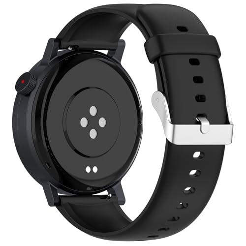 Correa de silicona compatible con CMF Watch 3 Pro negra miniatura 2