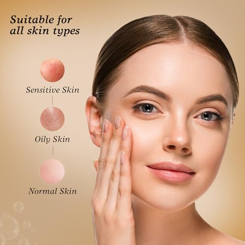 Image of Vaarnika Brown Rice Face Wash with Chamomile, Neem & Mulethi | Deep Cleansing Face Wash for Radiant Skin & Unclogged Pores | Hydrating, Paraben-Free Face Cleanser | All Skin Types, 50ml