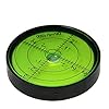 umei Bullseye Niveau de surface rond à bulles horizontales de haute précision pour instruments d’arpentage et tribrachs, 60 mm, précision 15’/2