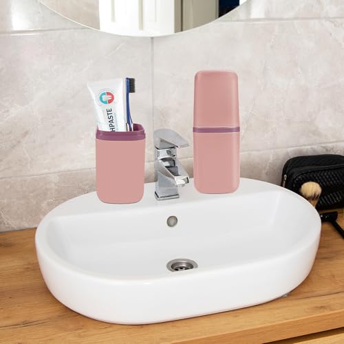 Travel Toothbrush Cup Case Portable PP Seal Tooth Brush Holders Cover White - Bild 21 von 29