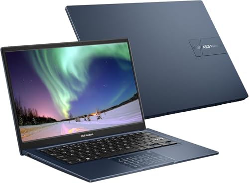 Image of ASUS Vivobook 14 Business Laptop 14.0 inch IPS FHD Display (Intel i5-1334U, 24GB DDR4, 512GB PCIe SSD, Intel Iris Xe, WiFi 5, Webcam, Bluetooth 5.1, Win 11 Pro) w /DKZ USB Port Expander