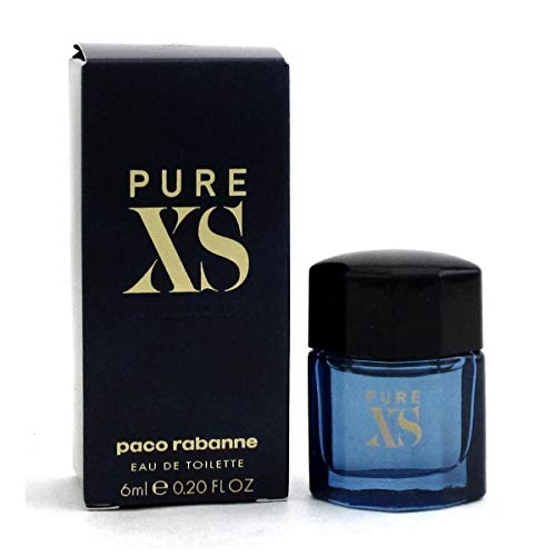 Paco Rabanne Pure Xs For Men Eau De Toilette Spray 0.20 Ounce Mini