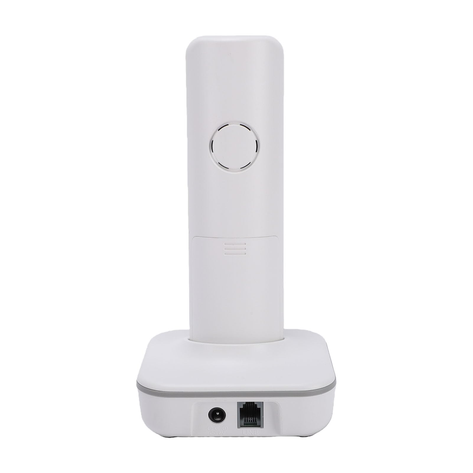 PUSOKEI Téléphone sans Fil avec Bloqueur D'appels, Gros Boutons (Blanc)