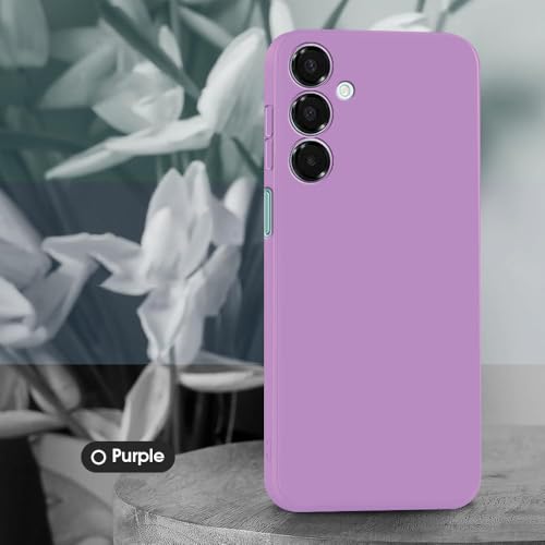 Image of Back Cover for Samsung Galaxy A16 5G / A16 4G | Full Camera Protection | Premium Liquid Silicon Case | Flexible Bumper Case for Samsung Galaxy A16 5G / A16 4G (Purple)