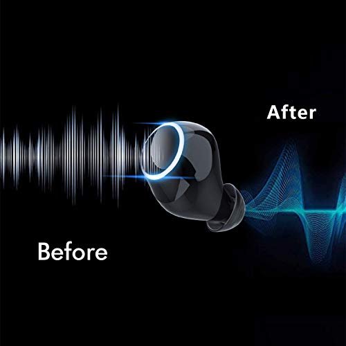Fones De Ouvido TWS sem Fio Bluetooth 5.0 com Microfone Integrado, Estojo de Carregamento Digital In