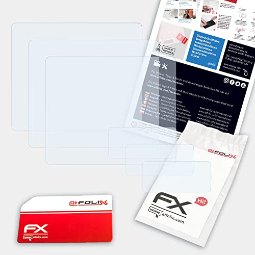 atFoliX Screen Protection Film compatible with Nikon D7500 Screen Protector, ultra-clear FX Protective Film (Set of 3)