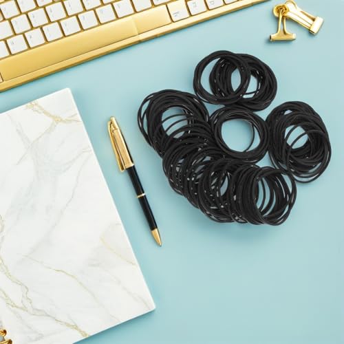 Bandes élastiques caoutchouc noires larges robustes pour usage industriel et école - 6